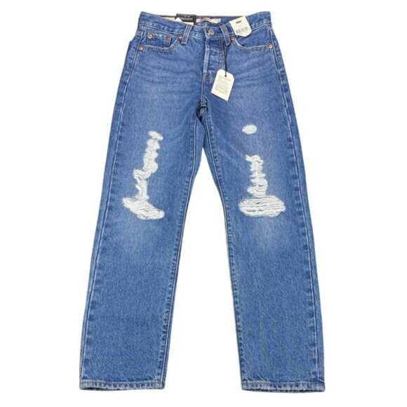 Levi's Wedgie Straight In Oxnard Drive Size 23 - Picture 3 of 9